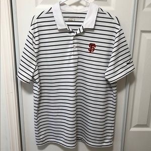Nike SF Giants Polo Shirt, size large
